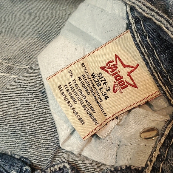 L.A. Idol Women's Western Style Jeans - Size 3 - Picture 10 of 16
